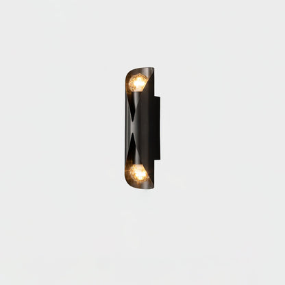 Diamonds Brass Wall Lamp Dia 2.2″ x H 9.1″ / Dia 5.5cm x H 23cm / Black Wall lamp