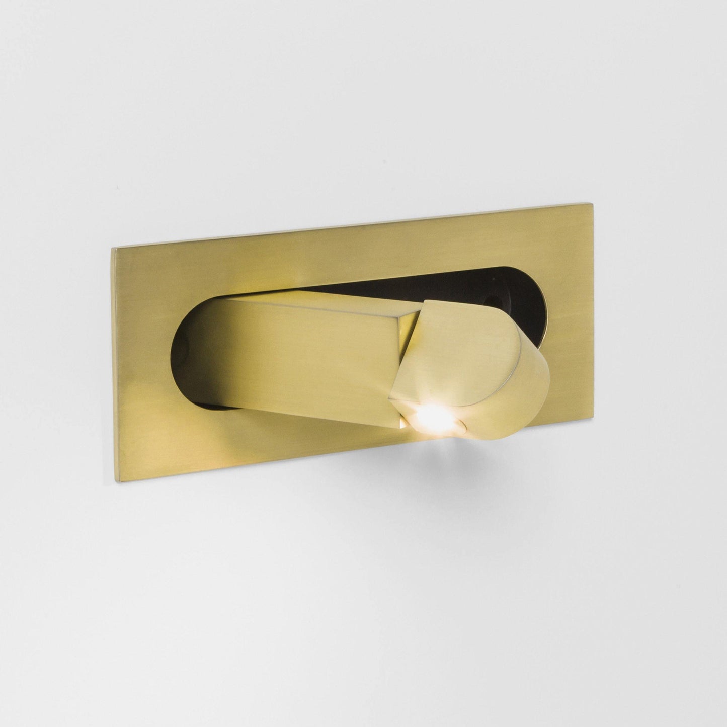 Modern LED Bedside Reading Light Set of 2 / Copper / Warm Light Wall lamp