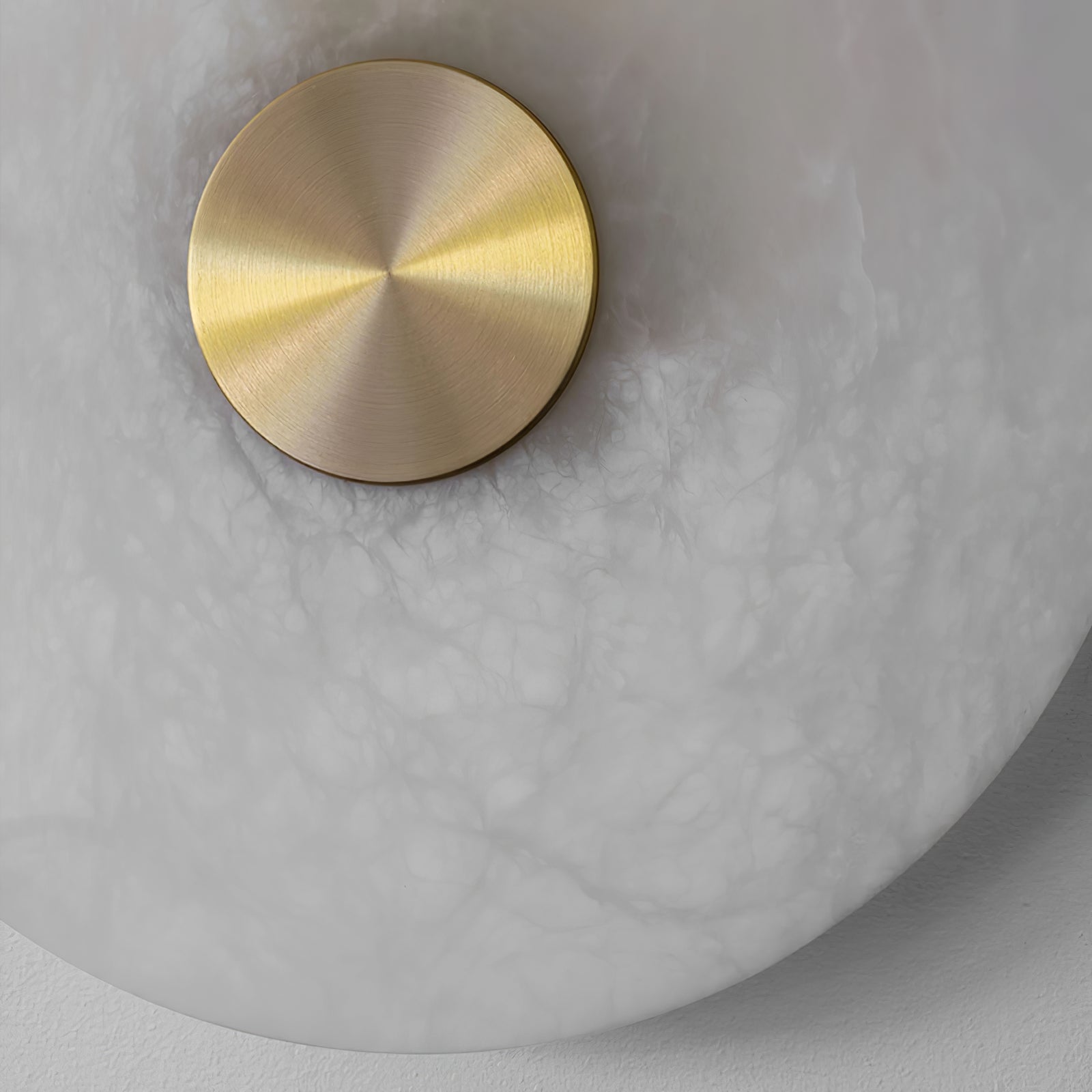 Disc Shaped Alabaster Wall Light Wall lamp