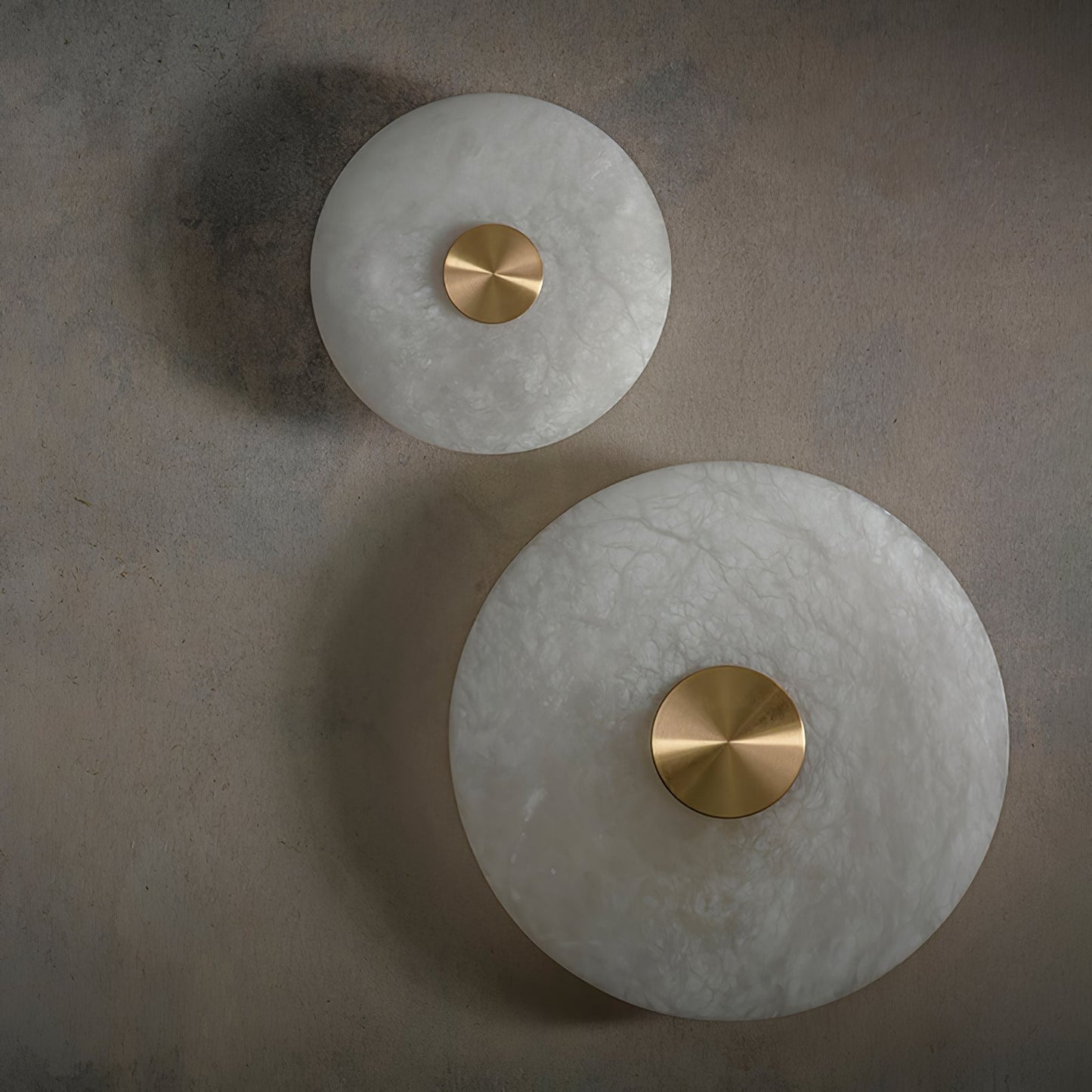 Disc Shaped Alabaster Wall Light Wall lamp