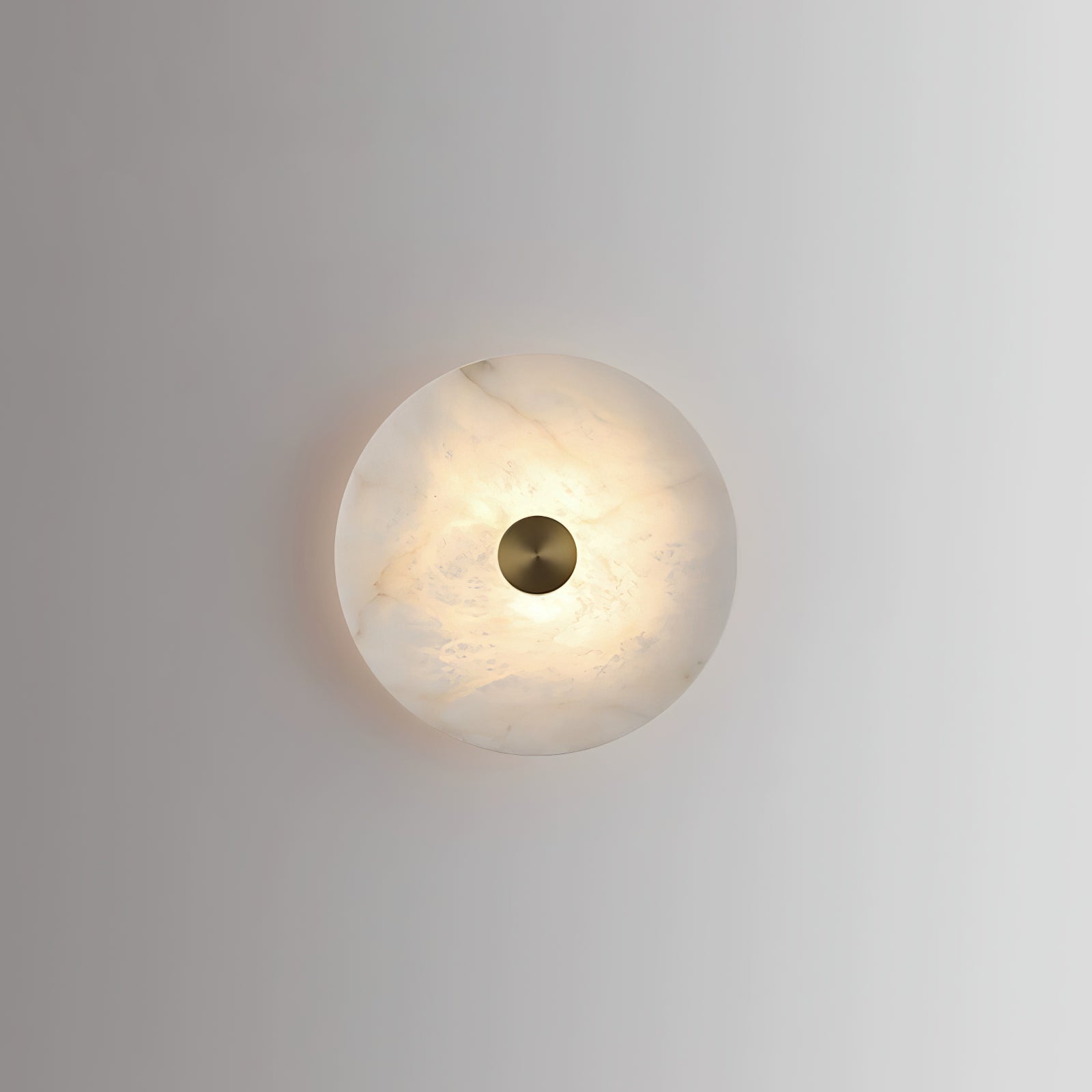 Disc Shaped Alabaster Wall Light Wall lamp