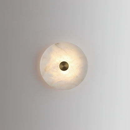 Disc Shaped Alabaster Wall Light Wall lamp