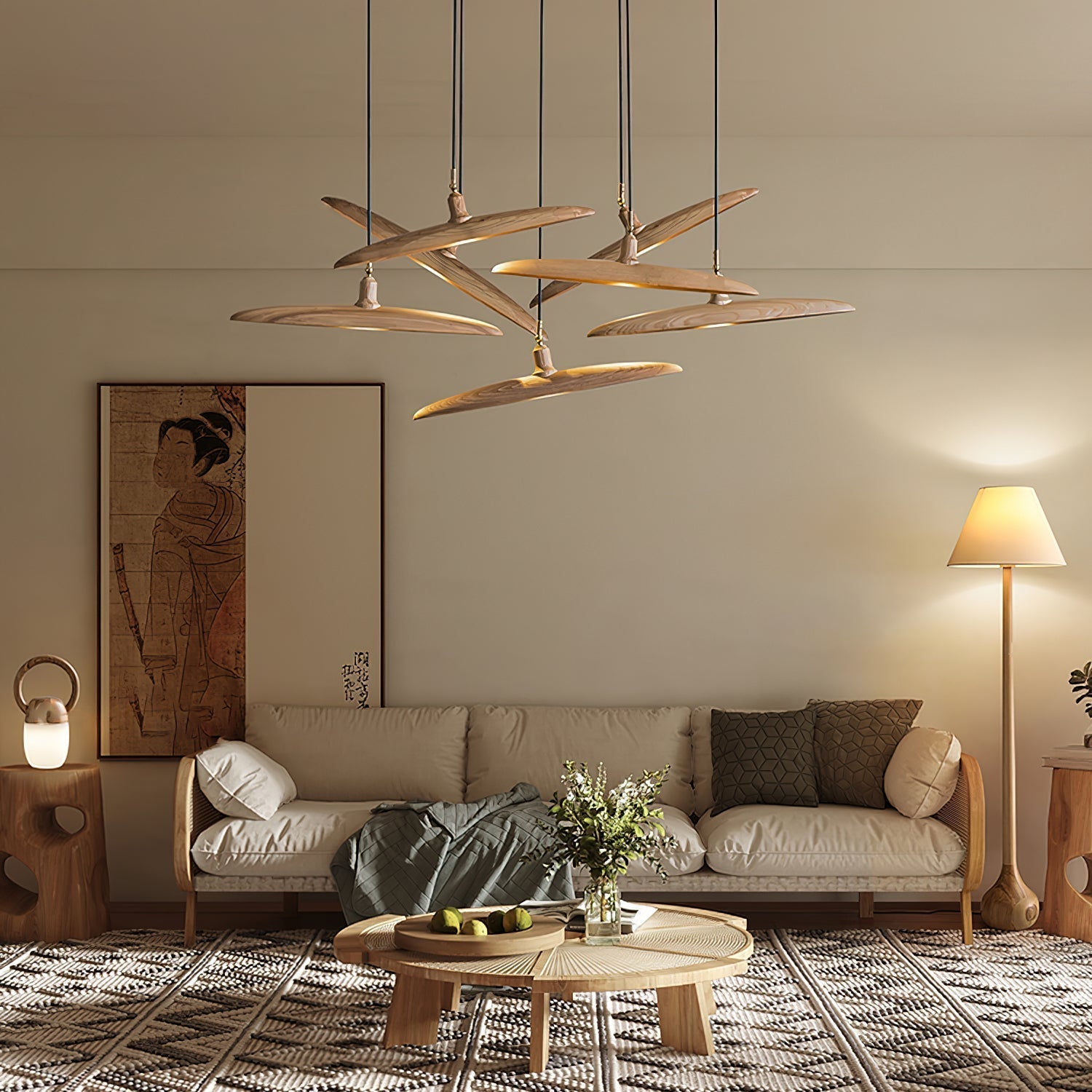 Paddle Boat Chandelier Pendant light