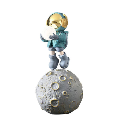 Diver Astronaut Built-in Battery Floor Lamp Dia 19.6″ x H 47.2″/ Dia 50cm x H 120cm / Blue / Touch Floor lamp