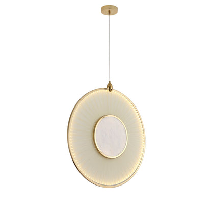 Dix Heures Pendant Light Vertical: Dia 23.6″ x H 23.6″ / Dia 60cm x H 60cm / Gold / Warm Light Pendant light