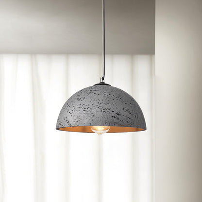 Dome Morphe Pendant Light ? 11.8″ x H 9.8″/ Dia 30cm x H 25cm / Grey Pendant light