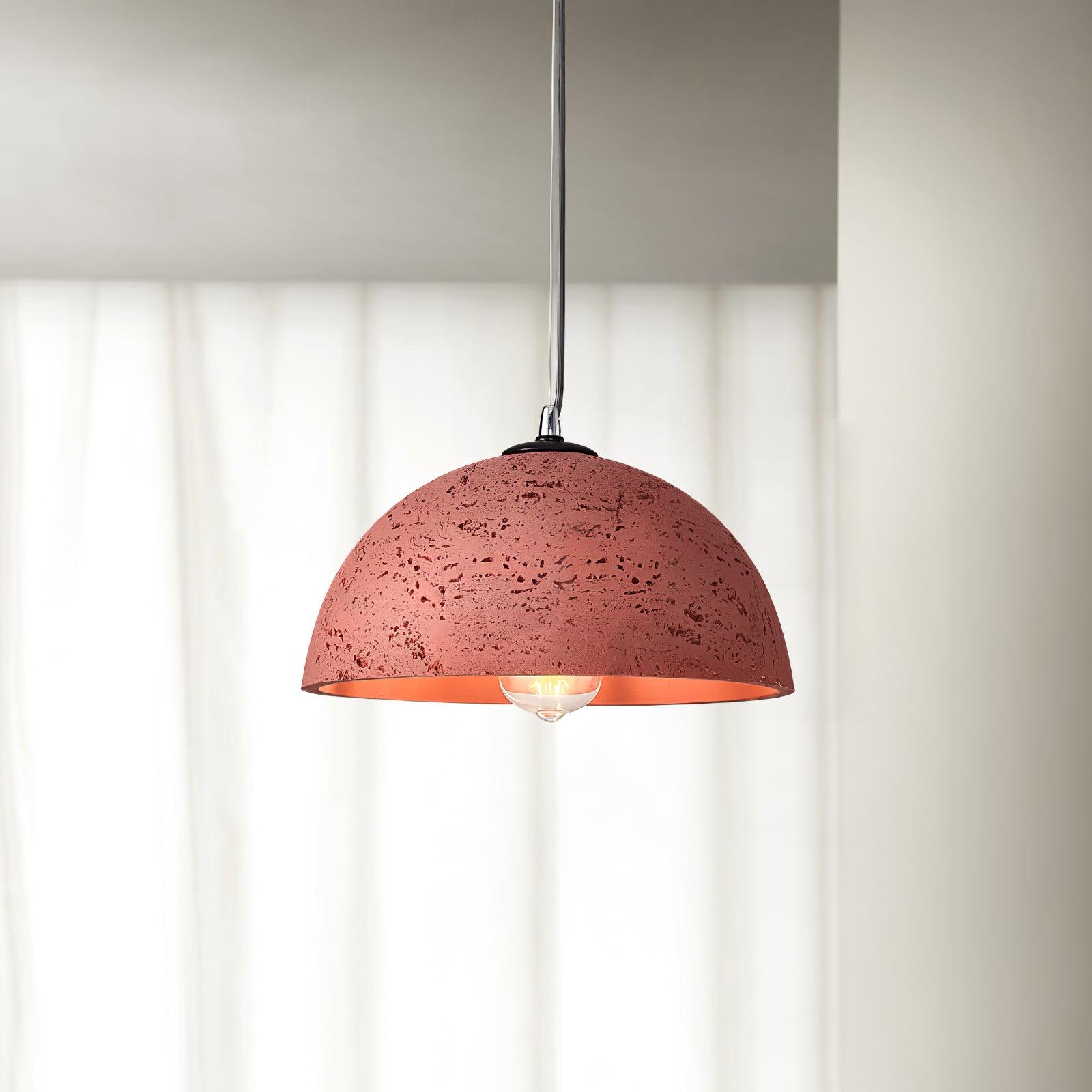 Dome Morphe Pendant Light ? 11.8″ x H 9.8″/ Dia 30cm x H 25cm / Red Pendant light
