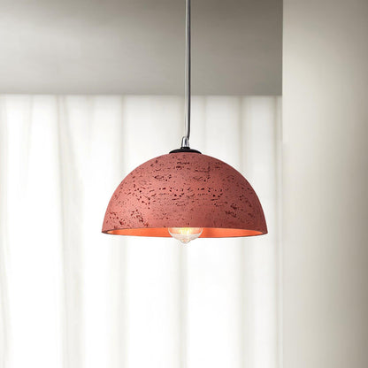 Dome Morphe Pendant Light ? 11.8″ x H 9.8″/ Dia 30cm x H 25cm / Red Pendant light