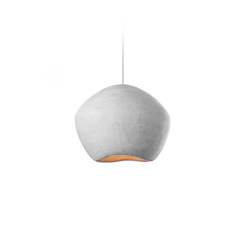 Dome Pendant Lamp Dia 15.7″ x H 15.7″ / Dia 40cm x H 40cm / White Pendant light