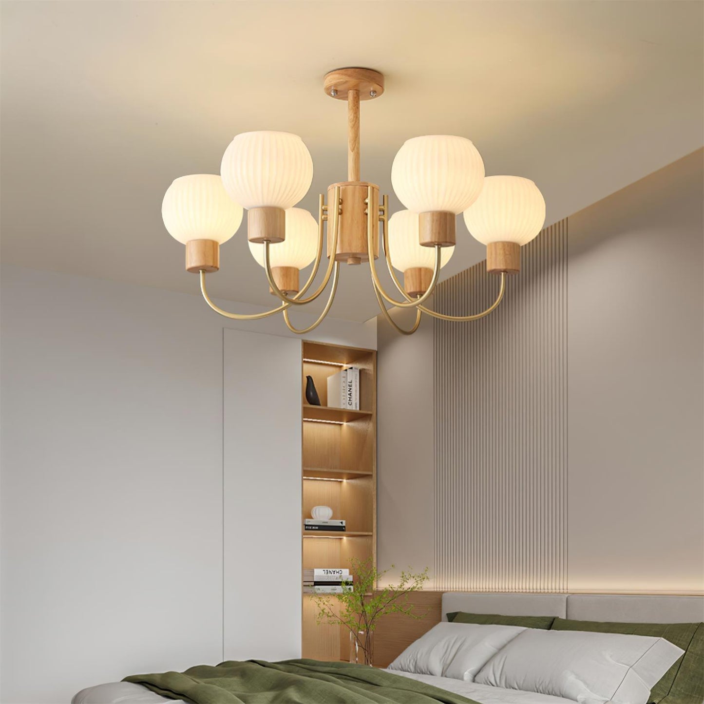 Donnelly Wooden Chandelier Chandelier