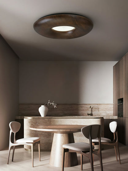 Donut Wood Ceiling Light Ceiling lamp