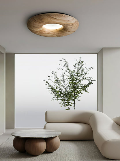 Donut Wood Ceiling Light Ceiling lamp