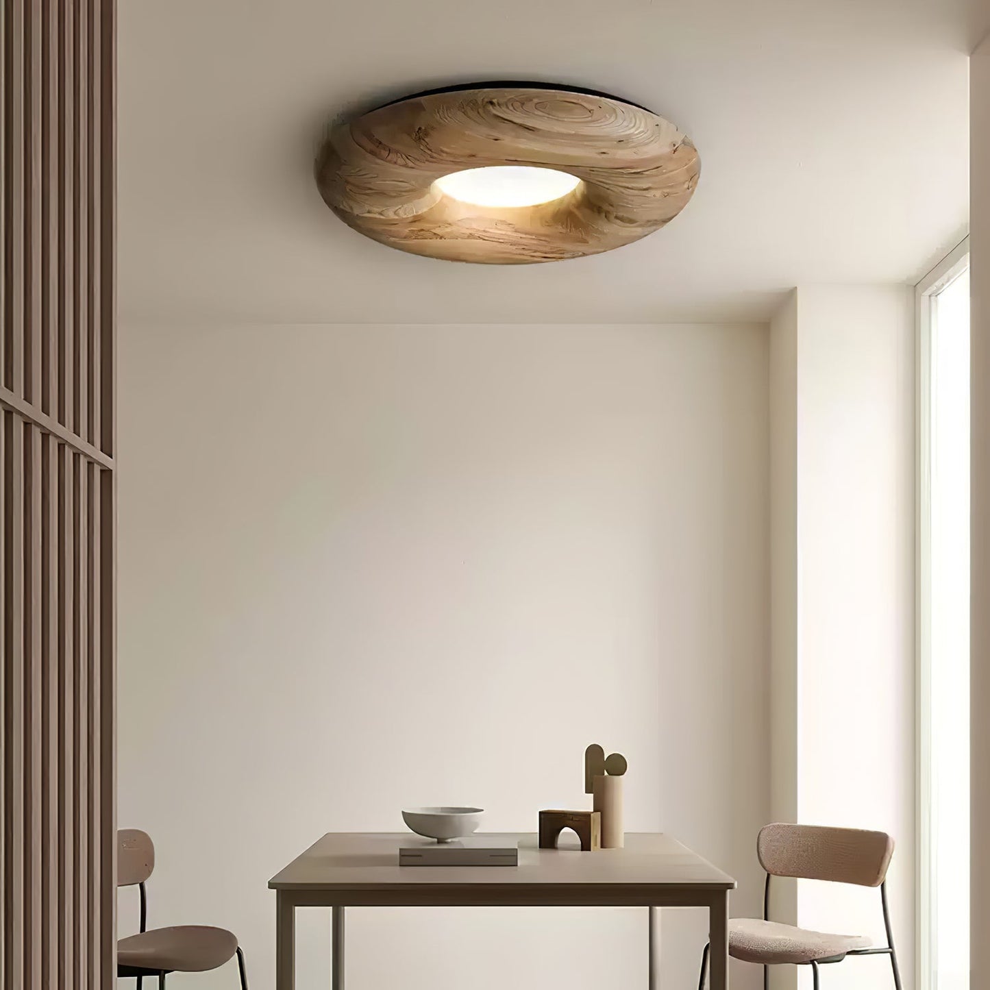 Donut Wood Ceiling Light Ceiling lamp