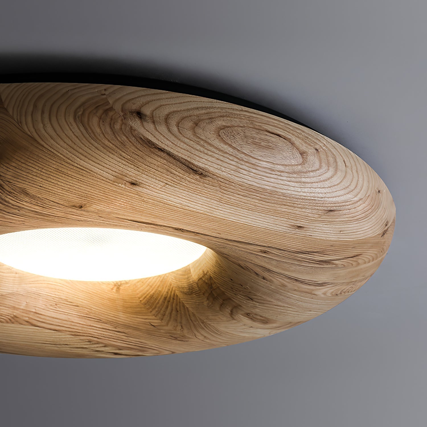 Donut Wood Ceiling Light Ceiling lamp