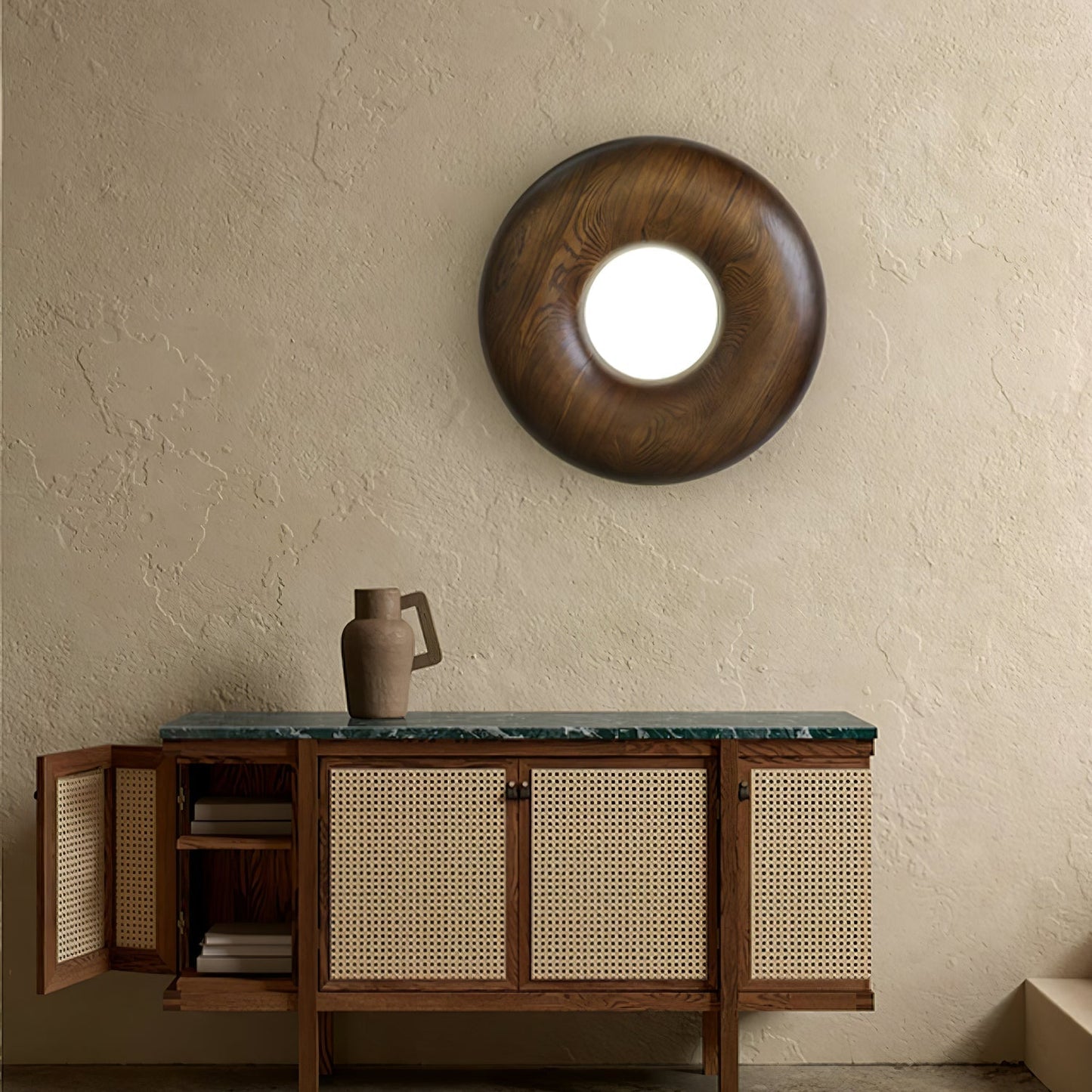 Donut Wood Ceiling Light Ceiling lamp