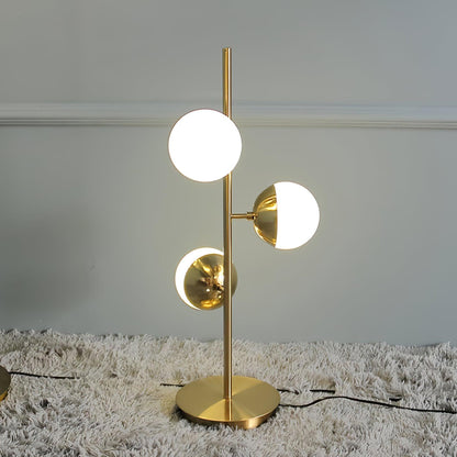 Doppler LED Tree Lamp Dia 13″ x H 23.6″ / Dia 33cm x H 60cm / Gold / US plug Floor lamp