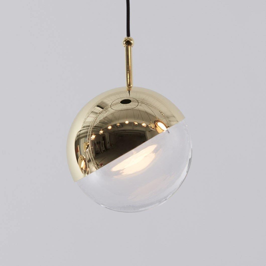 Restaurant Art LED Pendant Light Single Dia 3.9″ x H 59″ / Dia 10cm x H 150cm / Gold / Warm Light Pendant light