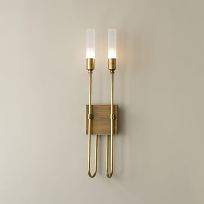 Double Arrow Wall Sconce ? 5.5″ x H 23.6″ / Antique Copper 1001 Wall lamp