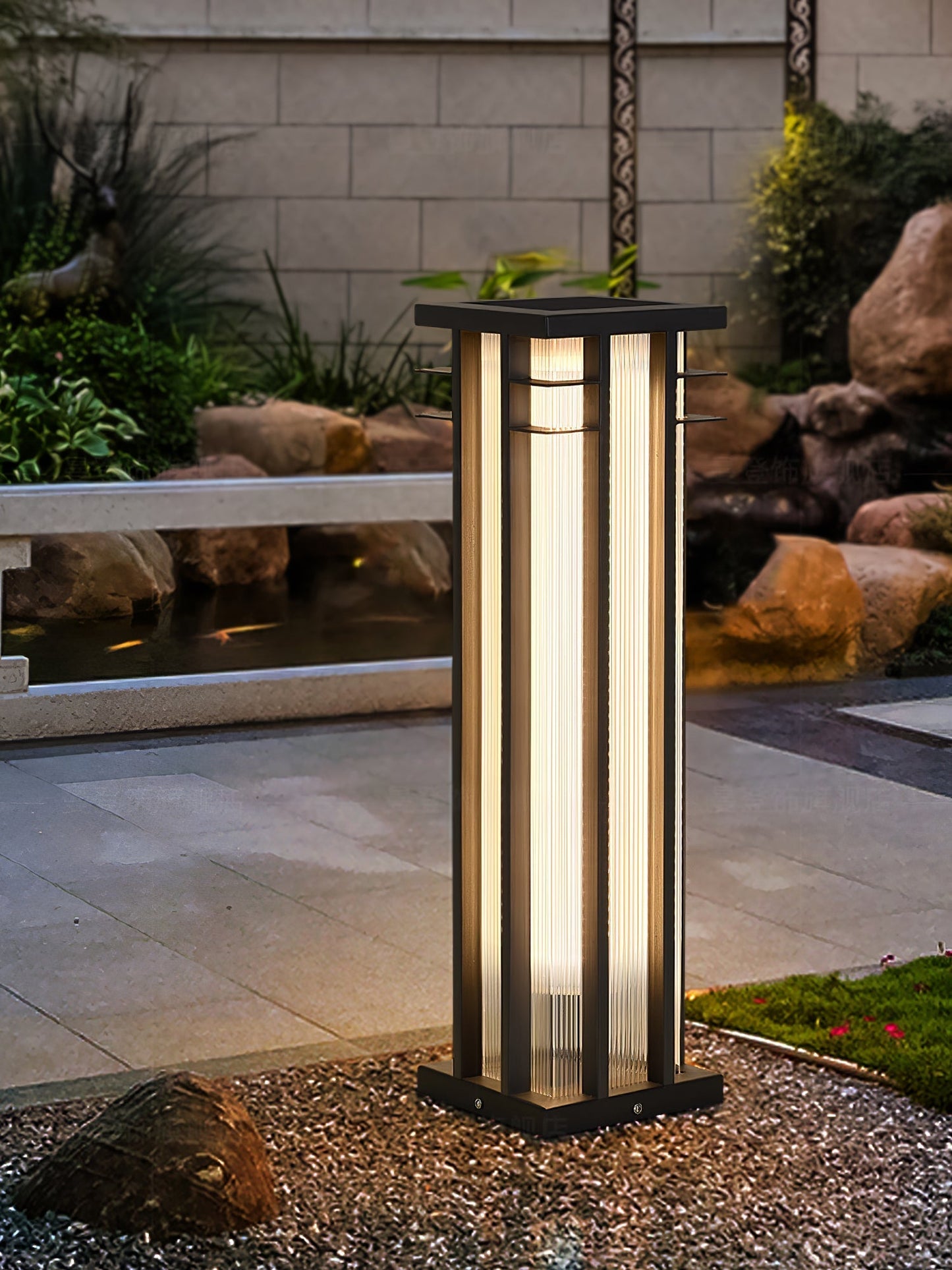 Double Axis Outdoor Post Lamp Floor lamp