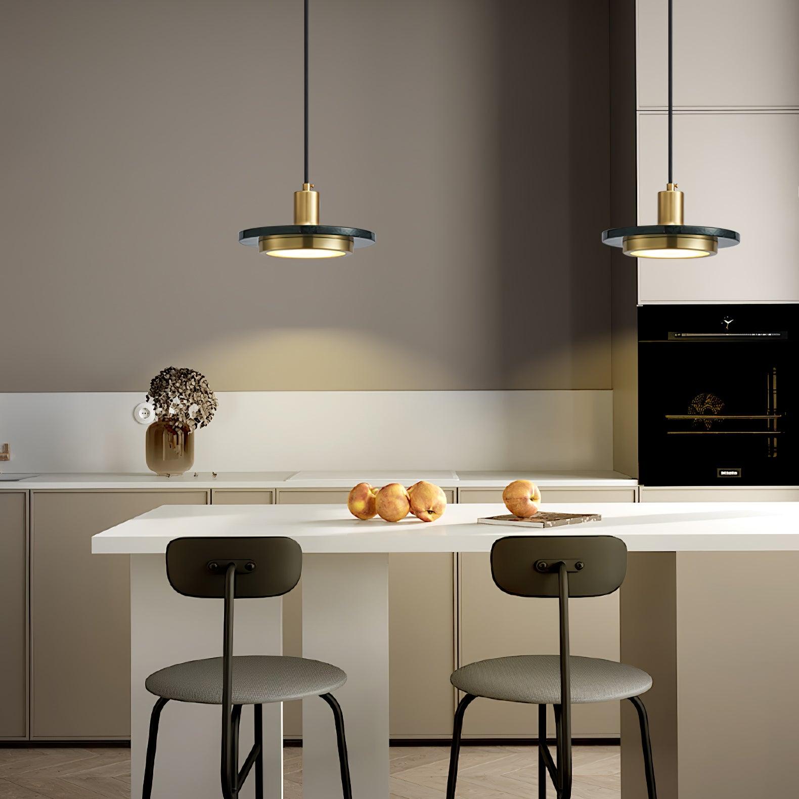 Double Circle Pendant Light Pendant light