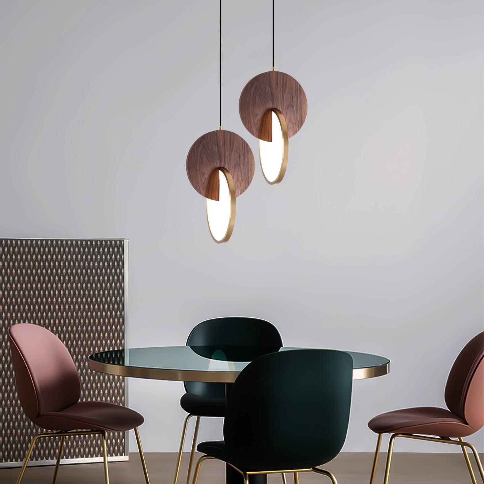 Double Disk Pendant Lamp Pendant light