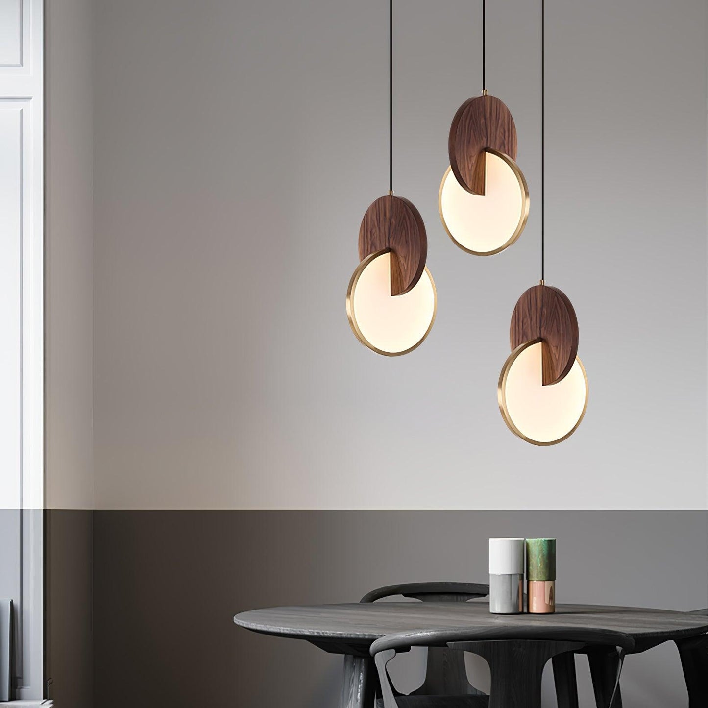 Double Disk Pendant Lamp Pendant light