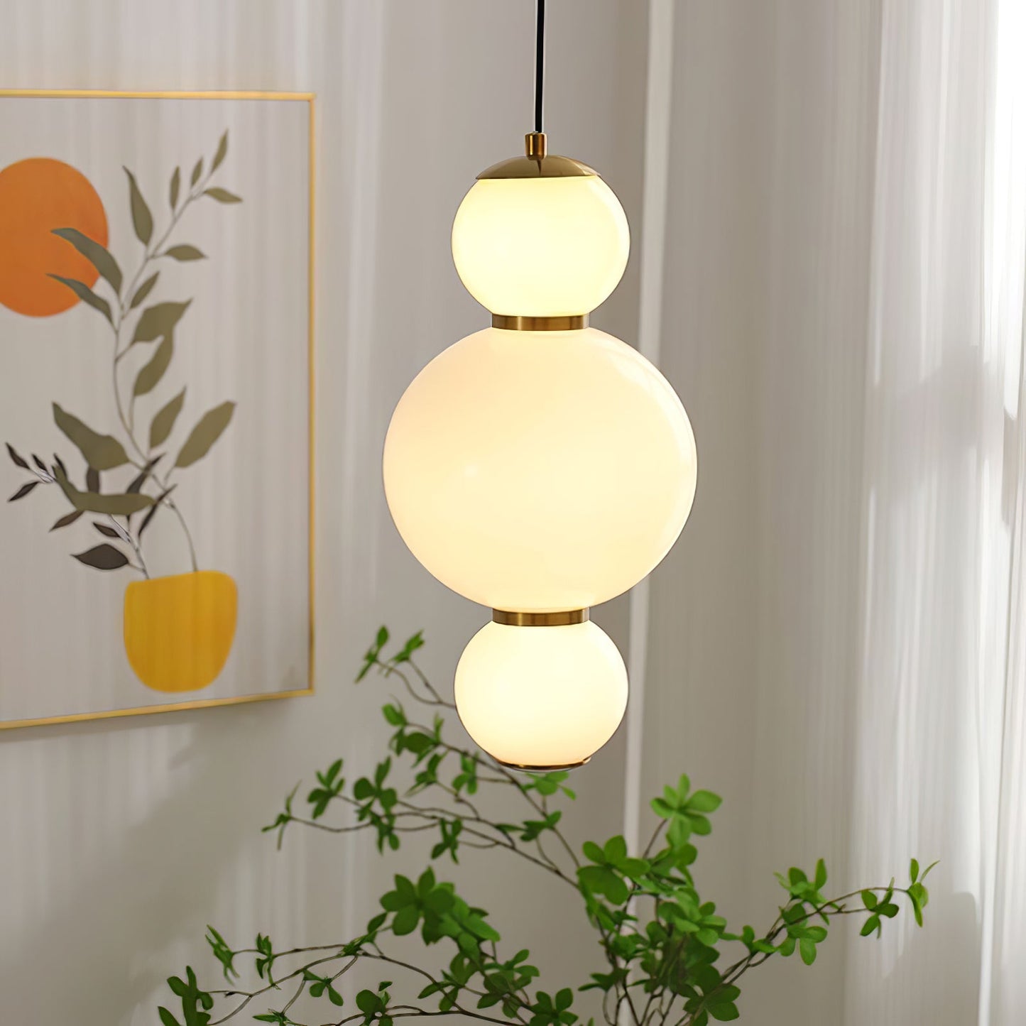 Double Globe Pendant Lamp Pendant light