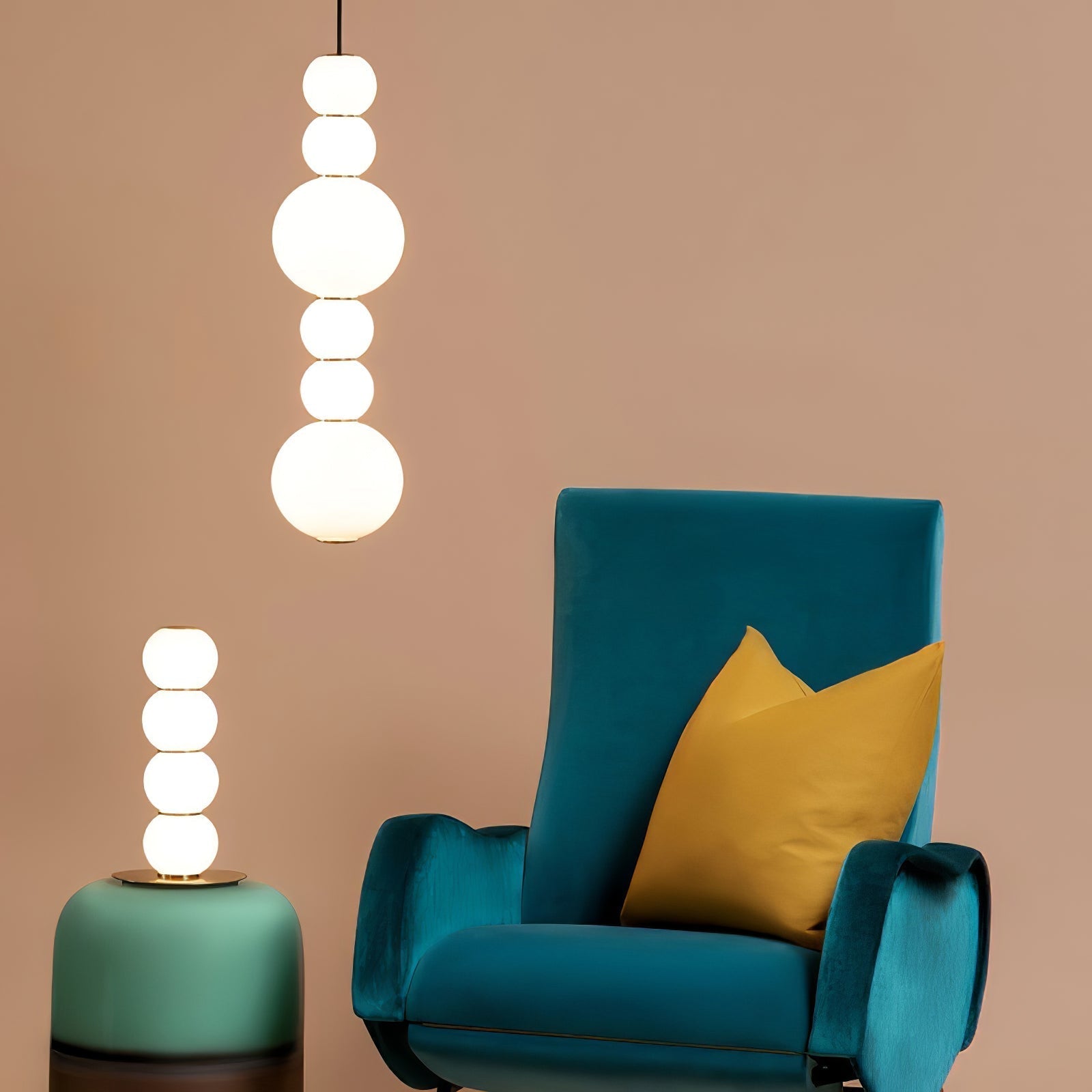 Double Globe Pendant Lamp Pendant light