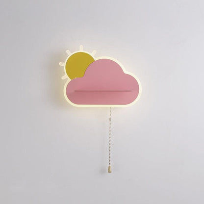 Dreamier Cloud Wall Lamp ? 10.4″ x H 5.9″ / Dia 26.5cm x H 15cm / Pink / Warm Light Wall lamp