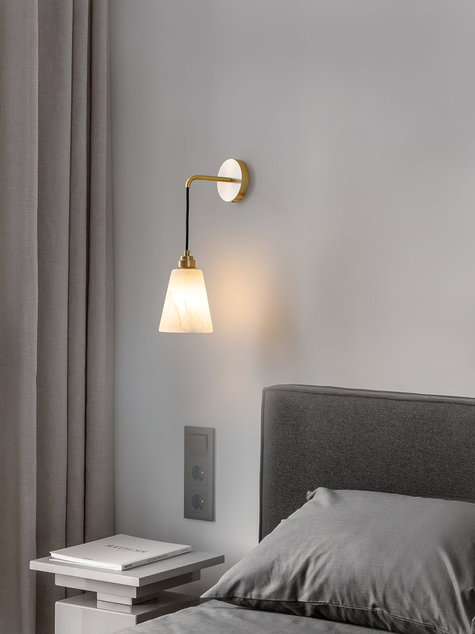 Droplet Alabaster Wall Lamp Wall lamp