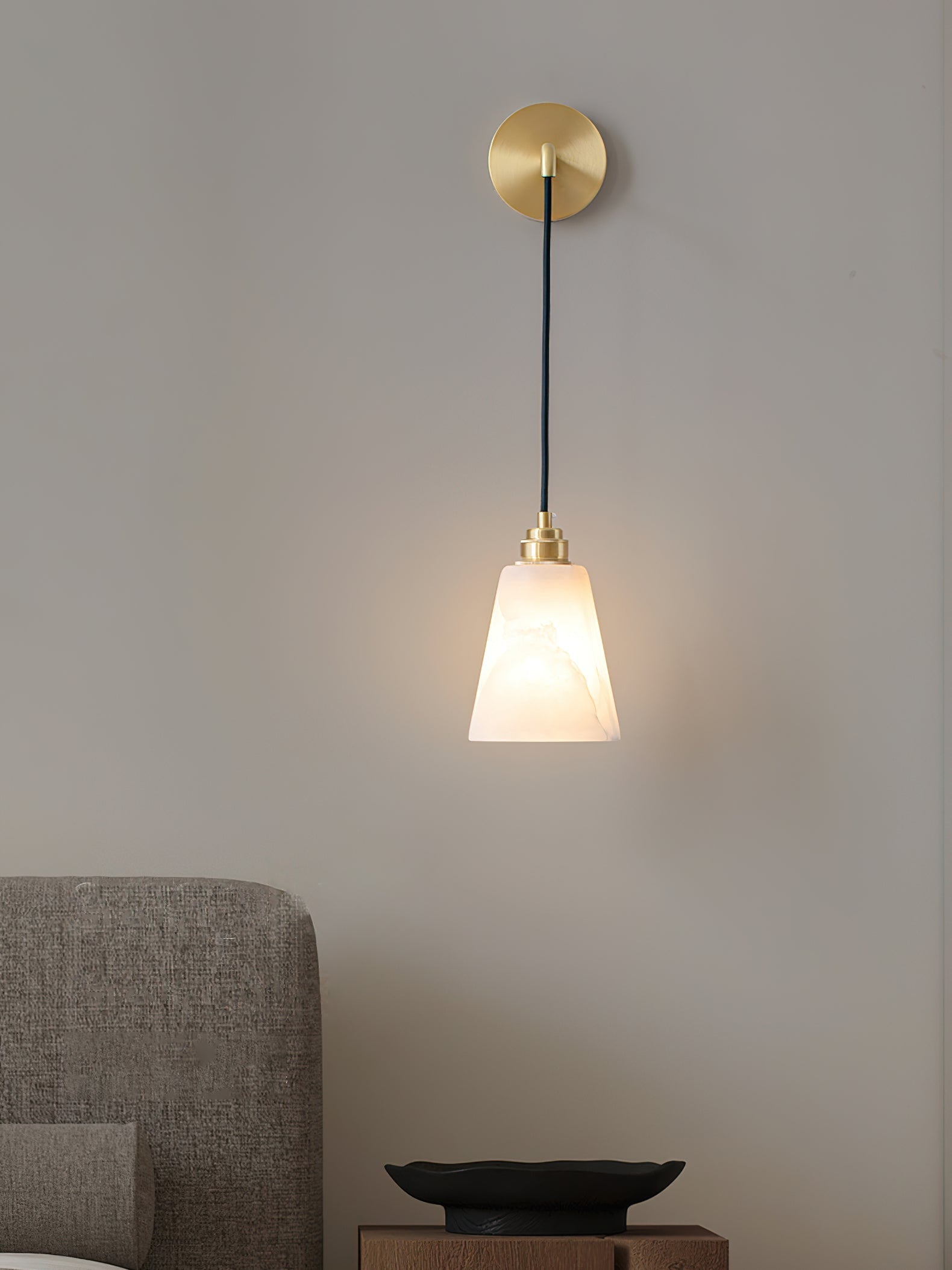 Droplet Alabaster Wall Lamp Wall lamp