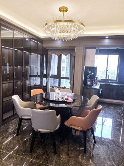 Drum Glass Chandelier Chandelier