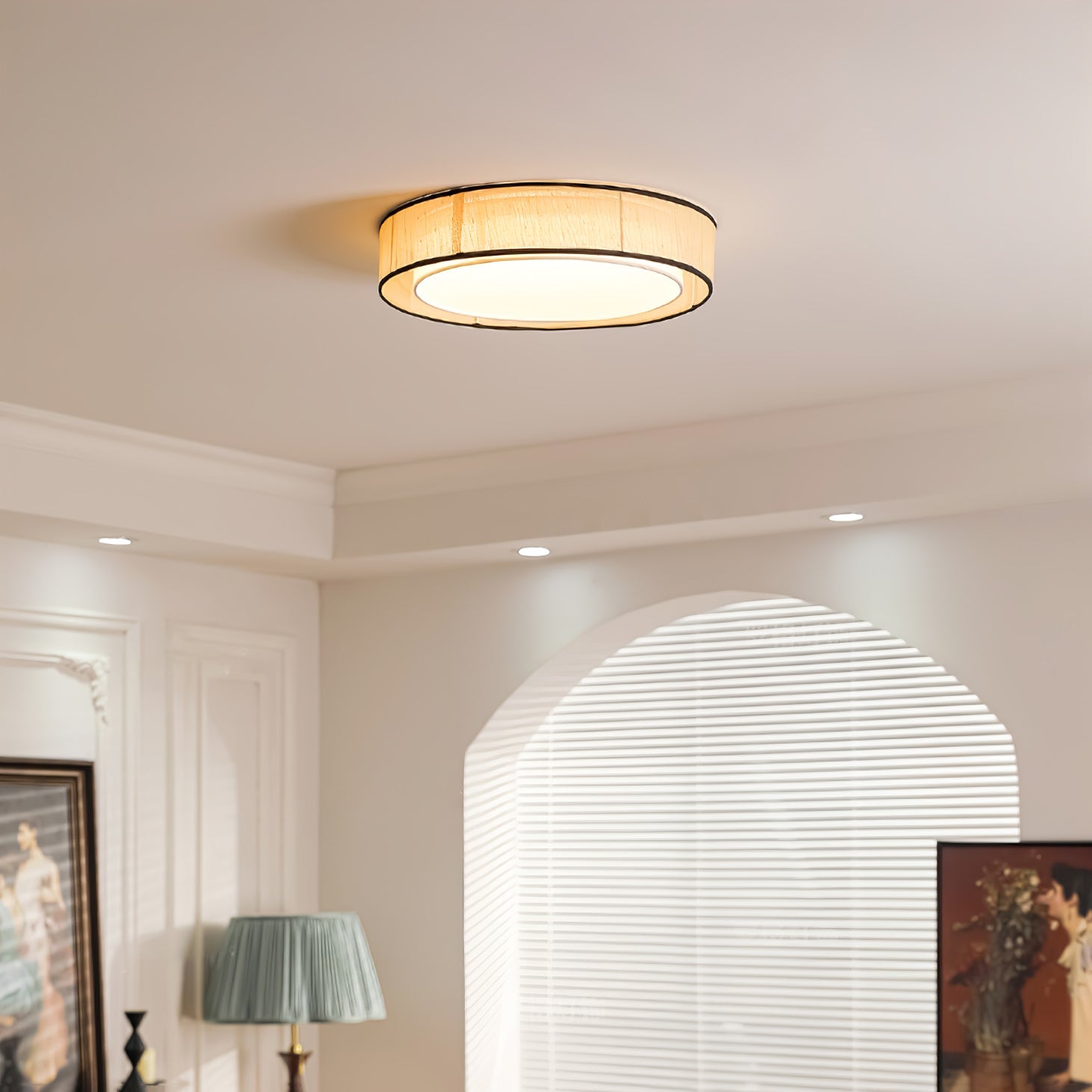 Drum Rould Ceiling Lamp Ceiling lamp