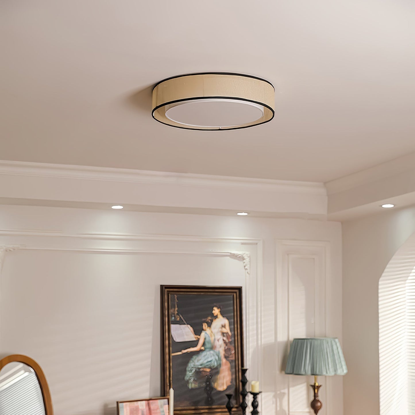 Drum Rould Ceiling Lamp Ceiling lamp