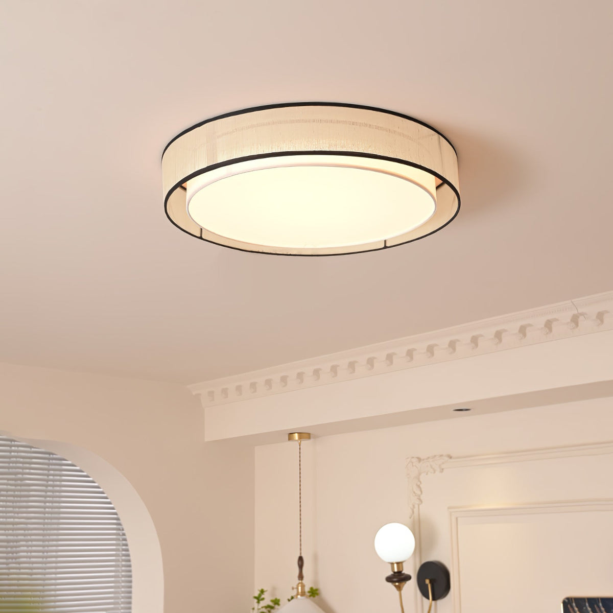 Drum Rould Ceiling Lamp Ceiling lamp