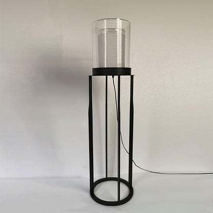 Dual Cylinder Glass Floor Lamp Floor lamp