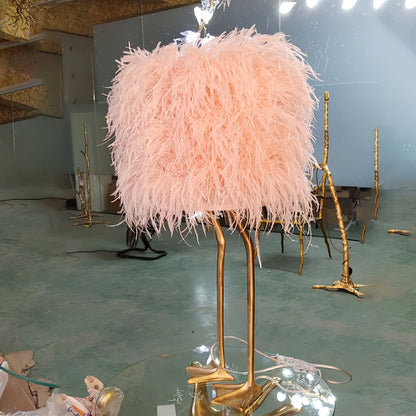 Duck Feet Feather Table Lamp Table lamp