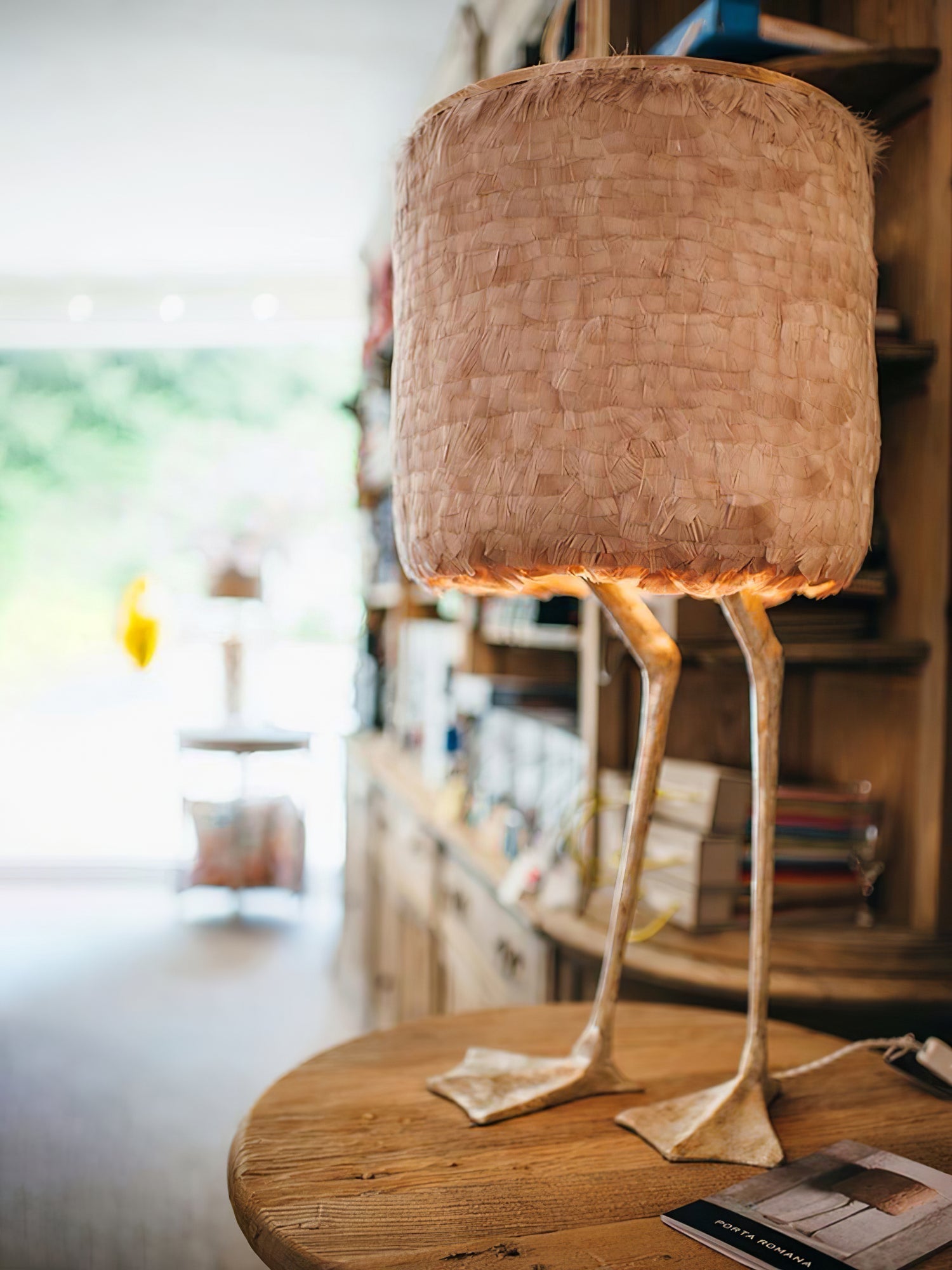 Duck Feet Feather Table Lamp Table lamp