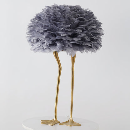 Duck Feet Feather Table Lamp Table lamp