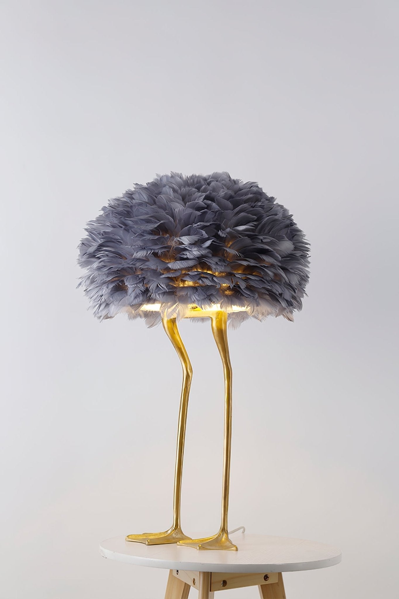 Duck Feet Feather Table Lamp Table lamp