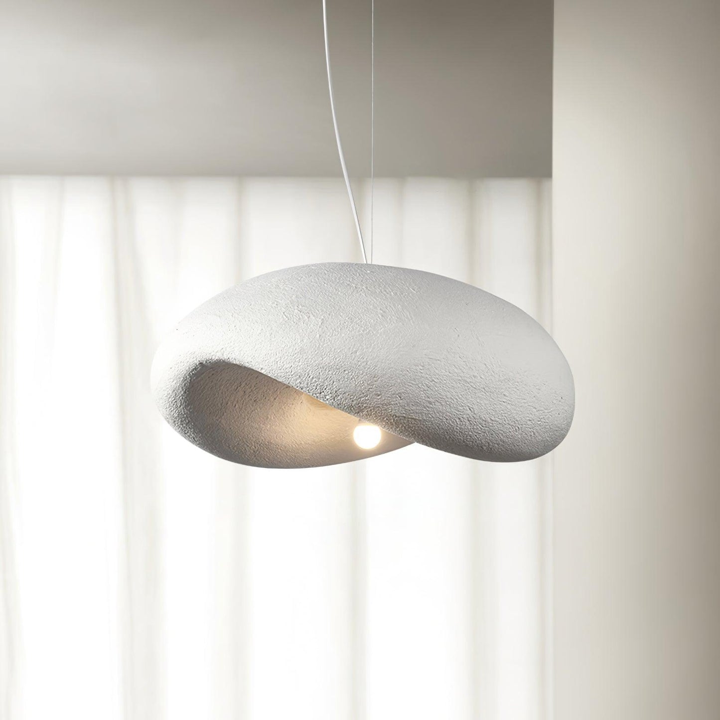 Dunia Pendant Lamp ? 31.5″ x H 13″ / Dia 80cm x H 33cm / White Pendant light