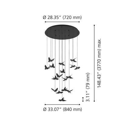Paratebueno LED Multi-Light Pendant