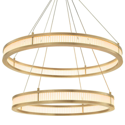 Damien LED 2-Tier Chandelier