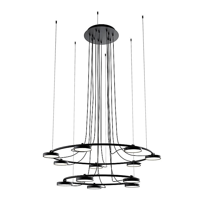 Aro 2-Tier LED Chandelier