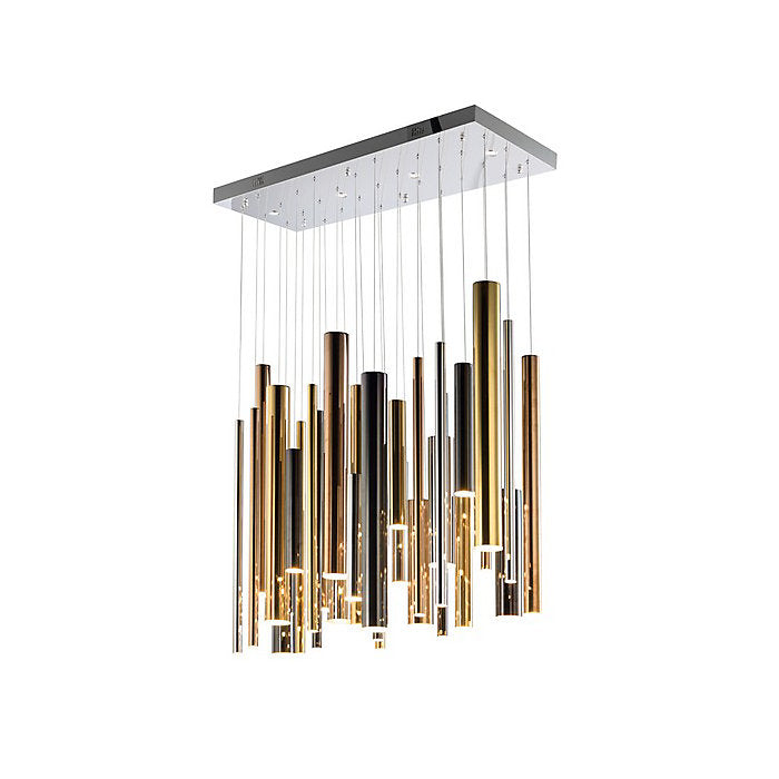 Flute LED Multi Light Pendant