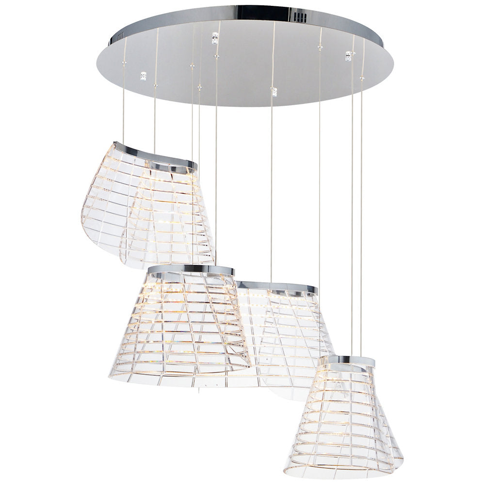 Tartan Multi-Light LED Pendant
