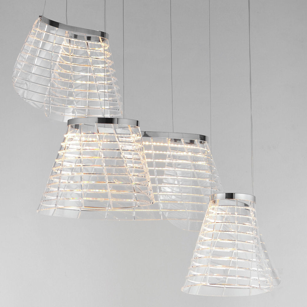 Tartan Multi-Light LED Pendant