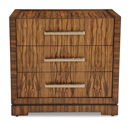John Richard Borneo Three-Drawer Nightstand