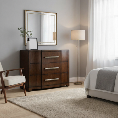 John Richard Marcello Three-Drawer Nightstand