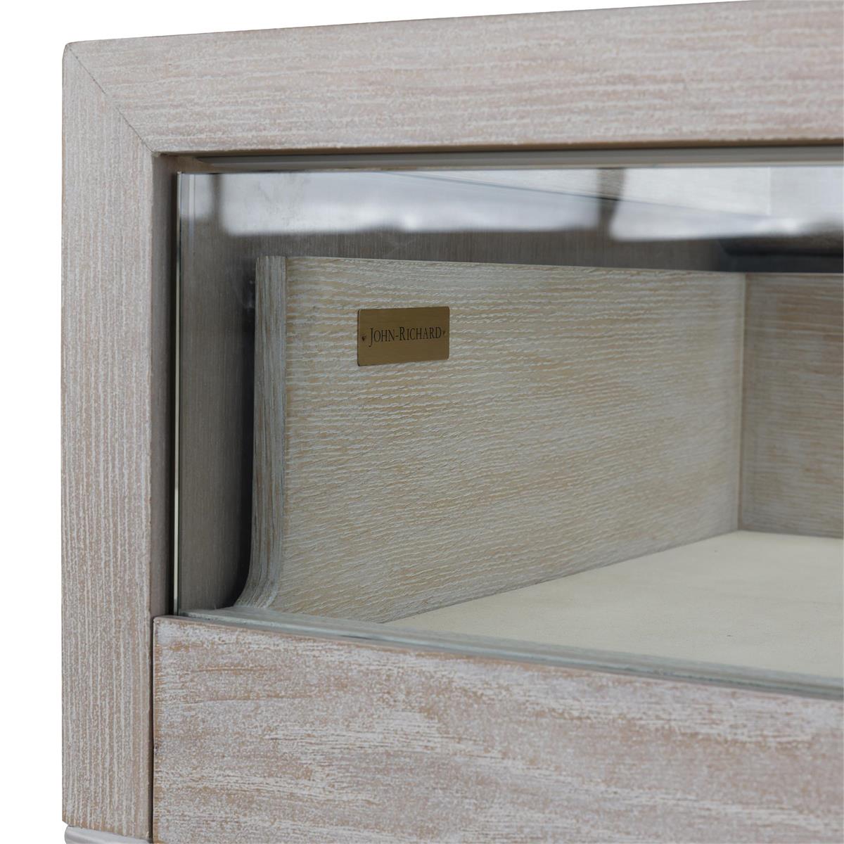 John Richard Galicia Two-Drawer Lighted Console Table